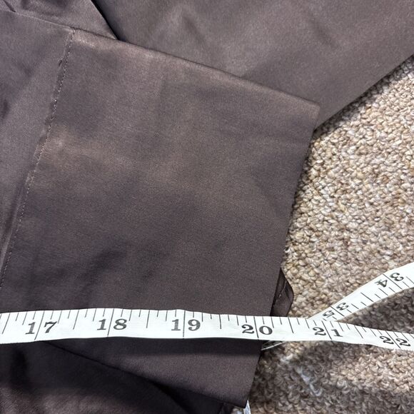 New Abercrombie Fitch Shirt Women Viscose/Poly L Button Up Pocket Blouse $70 NWT - Picture 4 of 9